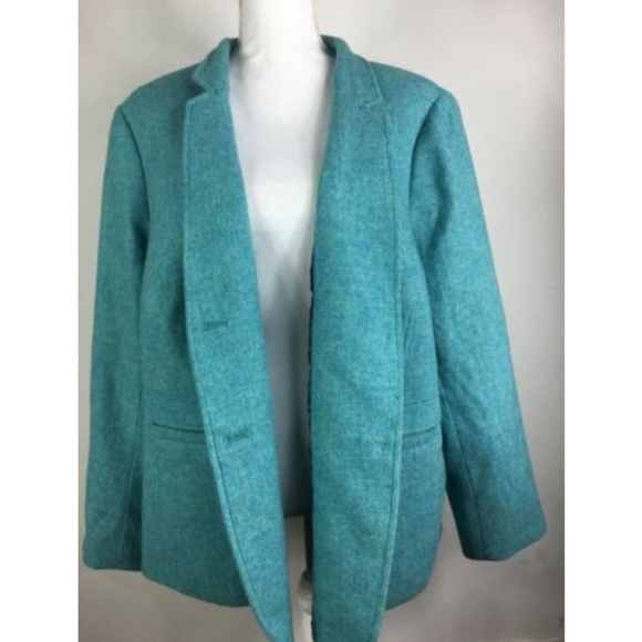 Talbots Women’s Plus Blazer Jacket Wool - Picture 3 of 8